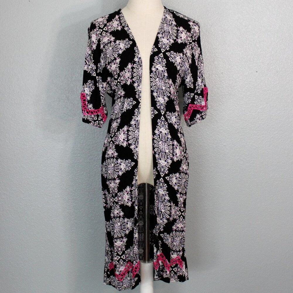 Art Class Kimono Beach Cover Up Girls Size L 10/12